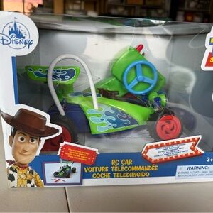 Disney RC Remote Control Car with Green and Blue Accents